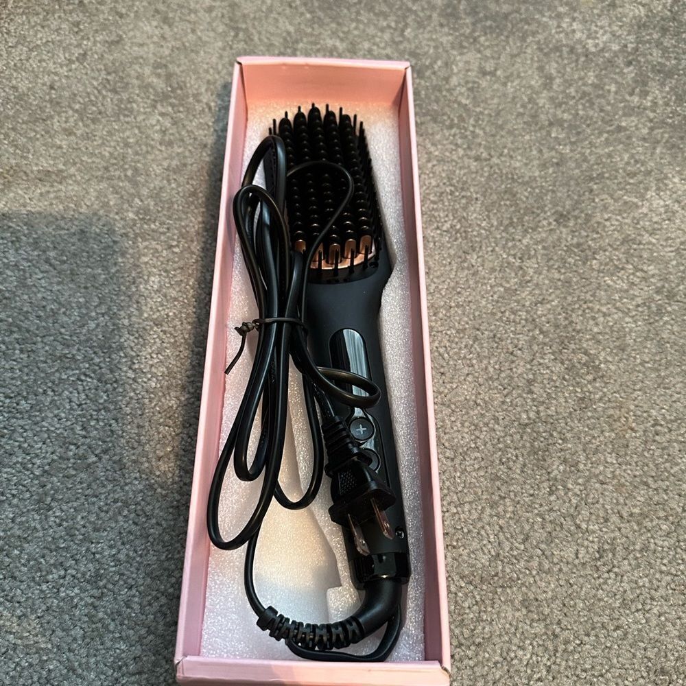 Mega wise Ionic Hair Straightener black rose gold